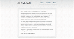 Desktop Screenshot of johnvilsack.com